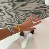 Brazalete wave plata
