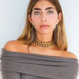Chocker triple borea granate