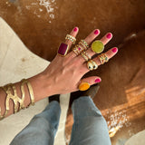 Anillo hoja