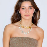Chocker Satélite plateado