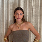 Chocker Amuleto verde