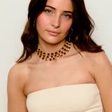 Chocker triple borea granate
