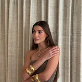 Chocker Amuleto lila