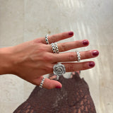 Anillo spring plata