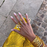 Anillo flor