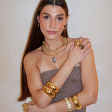 Chocker Amuleto verde