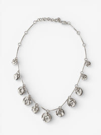 Chocker Satélite de latón bañado en plata - CASALÉ