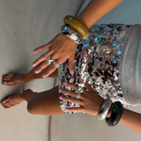 Brazalete bold plata