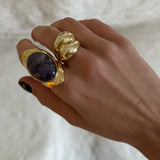 Anillo amatista