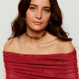 Chocker Calima rojo