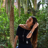 Brazalete doble plata
