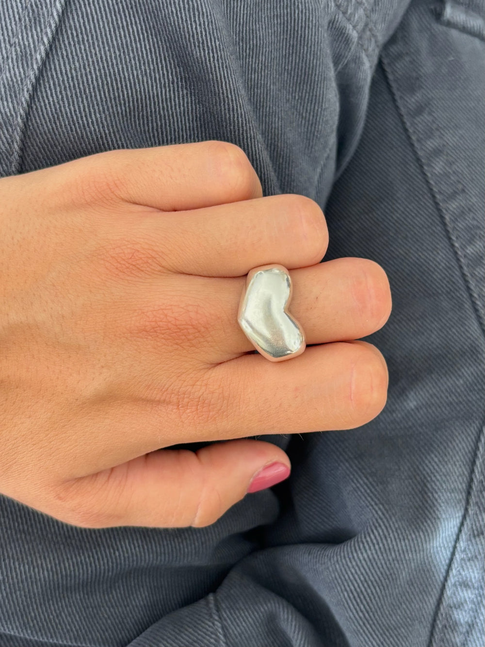 Anillo my heart plata