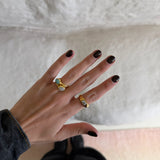 Anillo eclipse blanco