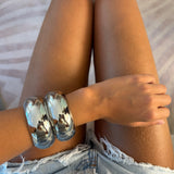 Brazalete bold plata