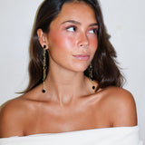 Pendientes Luna Negros