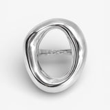 Anillo must plateado