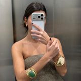 Brazalete Moon Amazonita