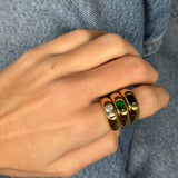 Anillo eclipse blanco
