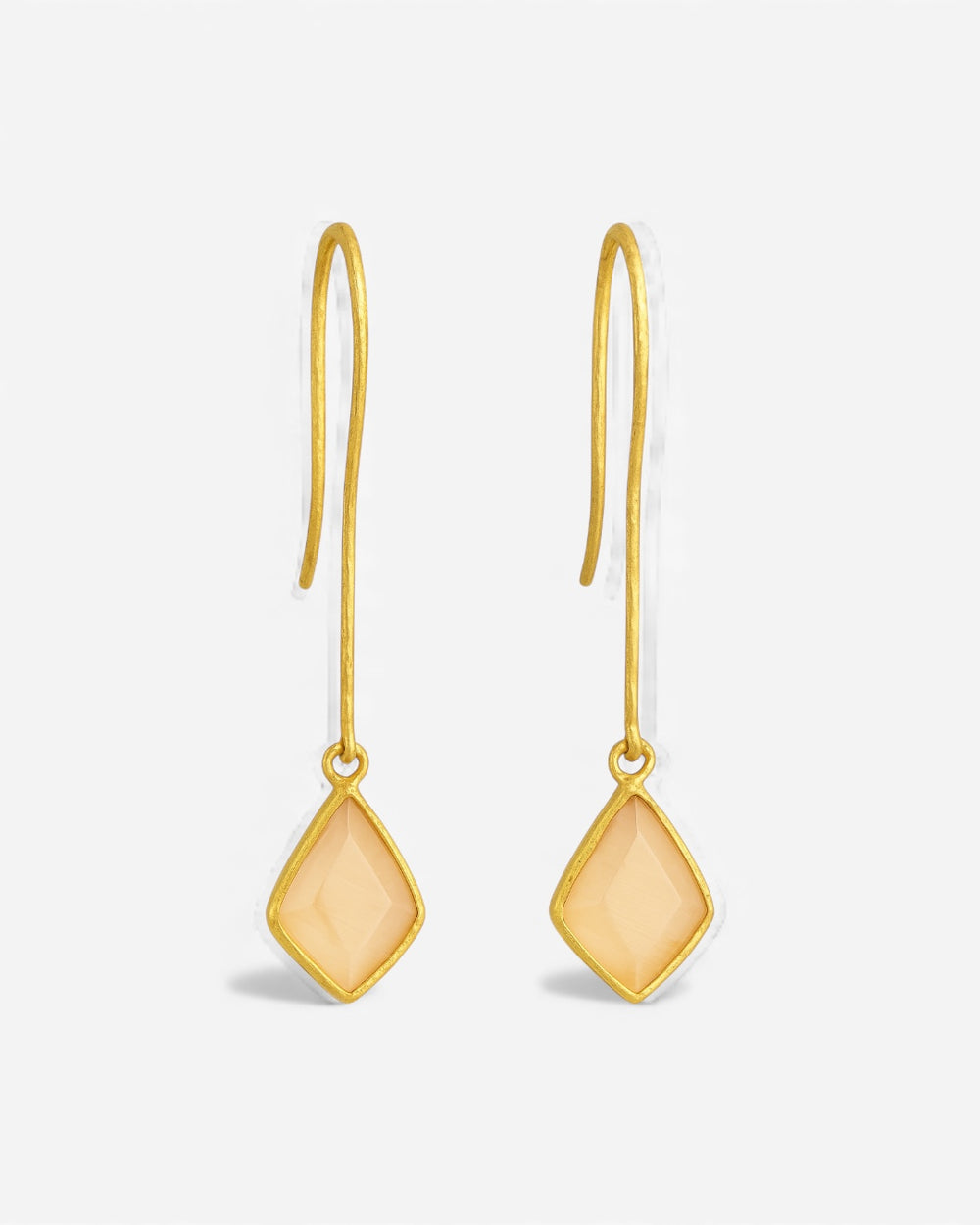 Pendientes Alma champagne