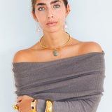 Chocker Amuleto verde