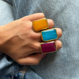 Anillo sayu azul