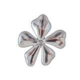 Anillo flor plata