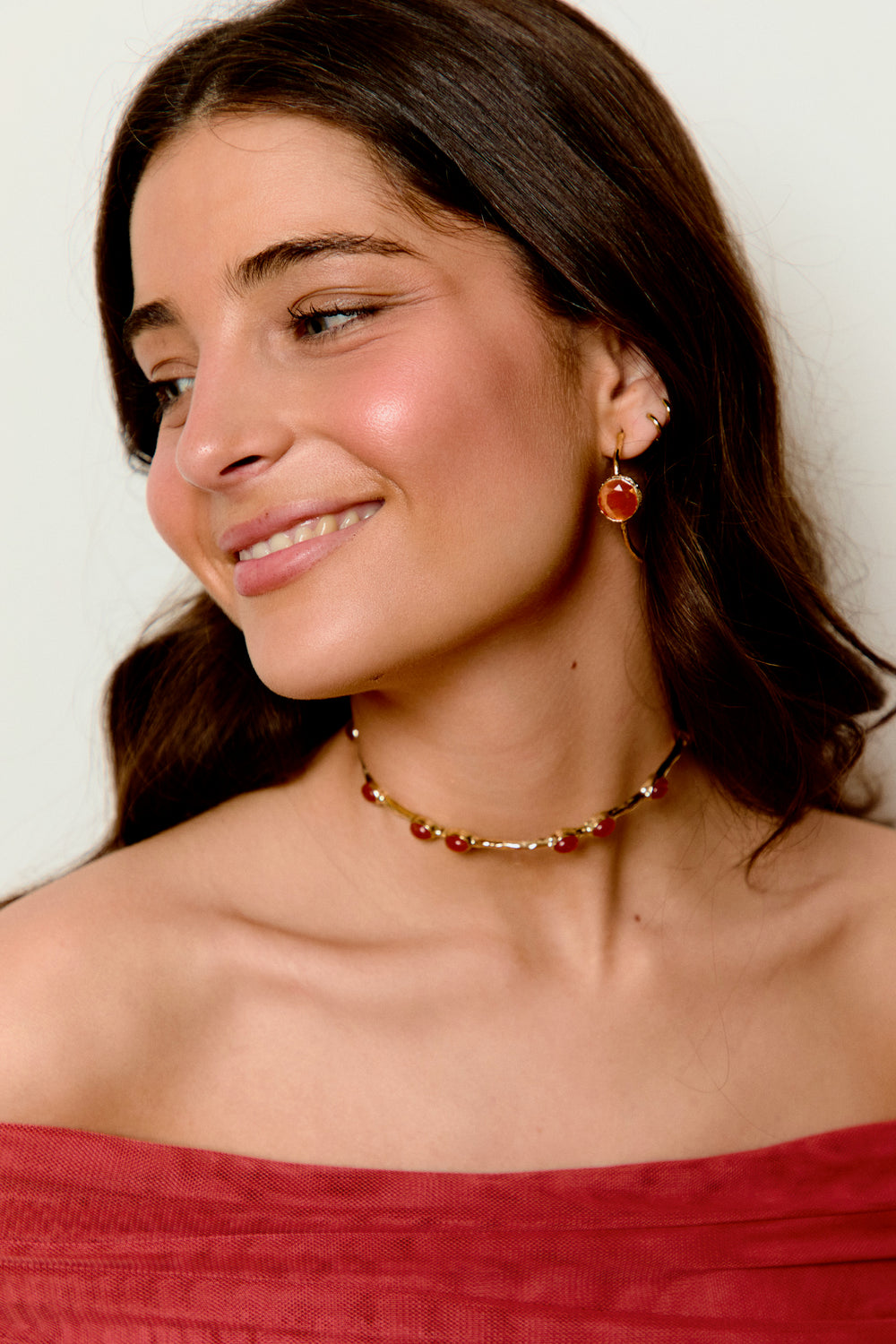 Chocker Calima naranja