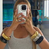Brazalete bold plata