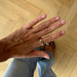 Anillo labradorita