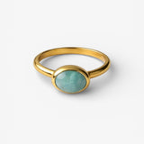 Anillo amazonita