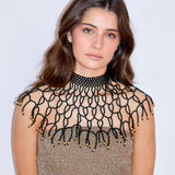 Chocker luna negro