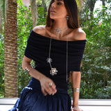 Brazalete doble plata