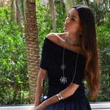 Brazalete doble plata