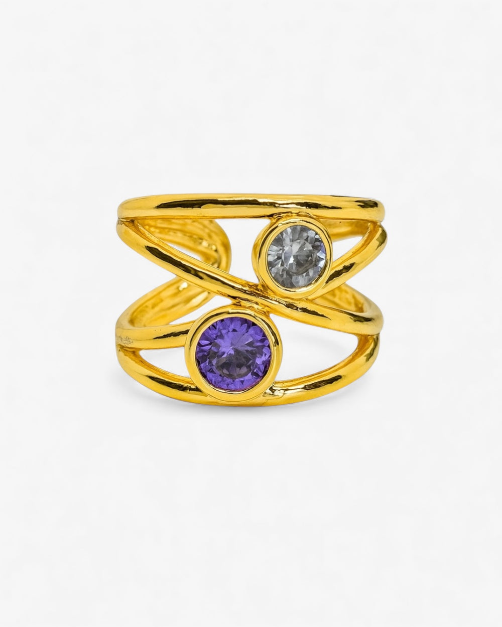 Anillo love lila