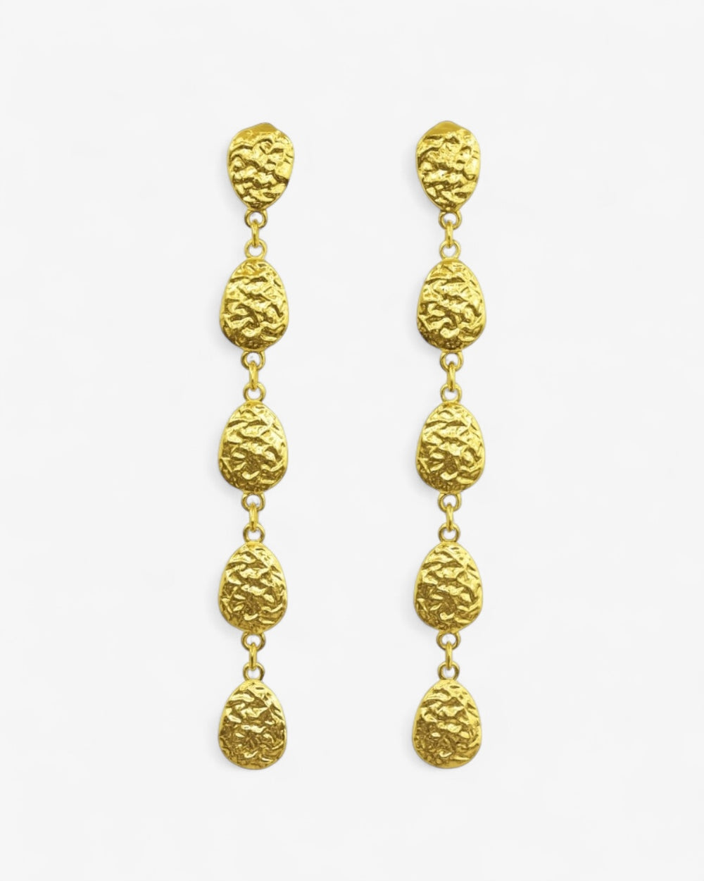 Pendientes martillados