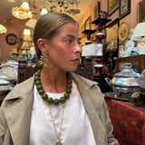 Collar Amuleto verde