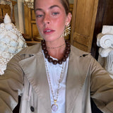 Collar Amuleto lila