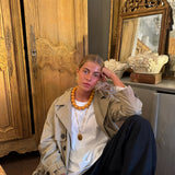 Collar Amuleto naranja