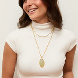 Collar Amuleto verde