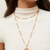 Collar Amuleto naranja