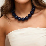 Collar Canicas azul