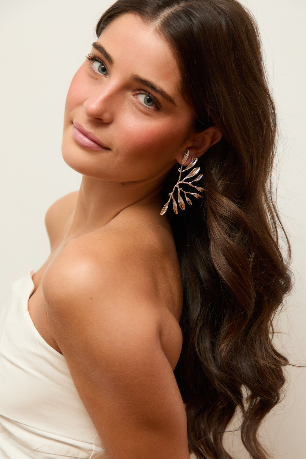 Pendientes Silvestre plateados