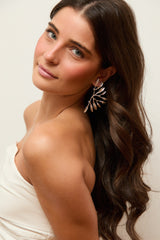 Pendientes Silvestre plateados