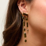 Pendientes Lumme verdes