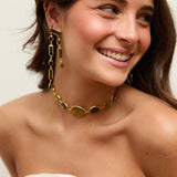 Pendientes Lumme verdes