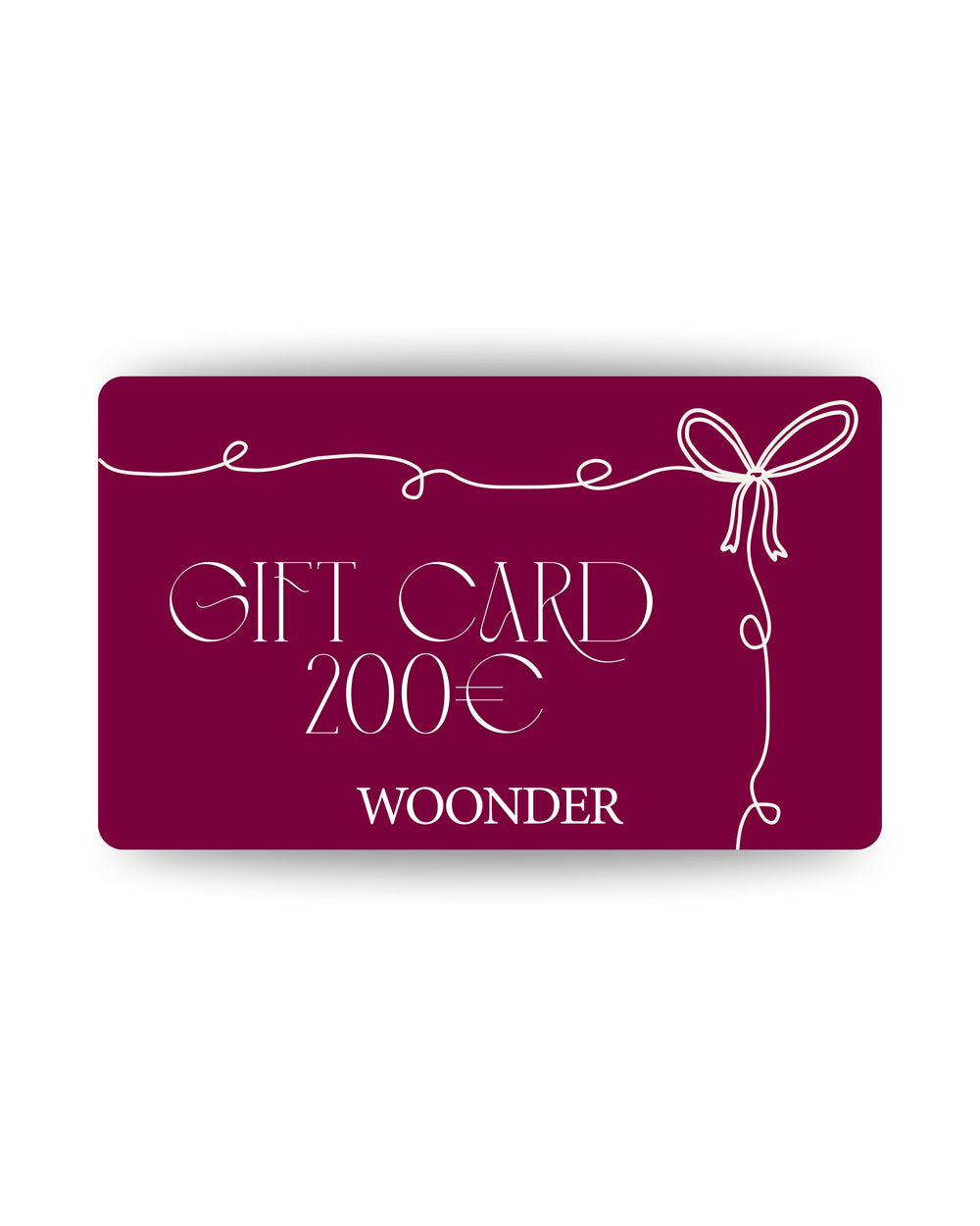 GIFT CARD 200€