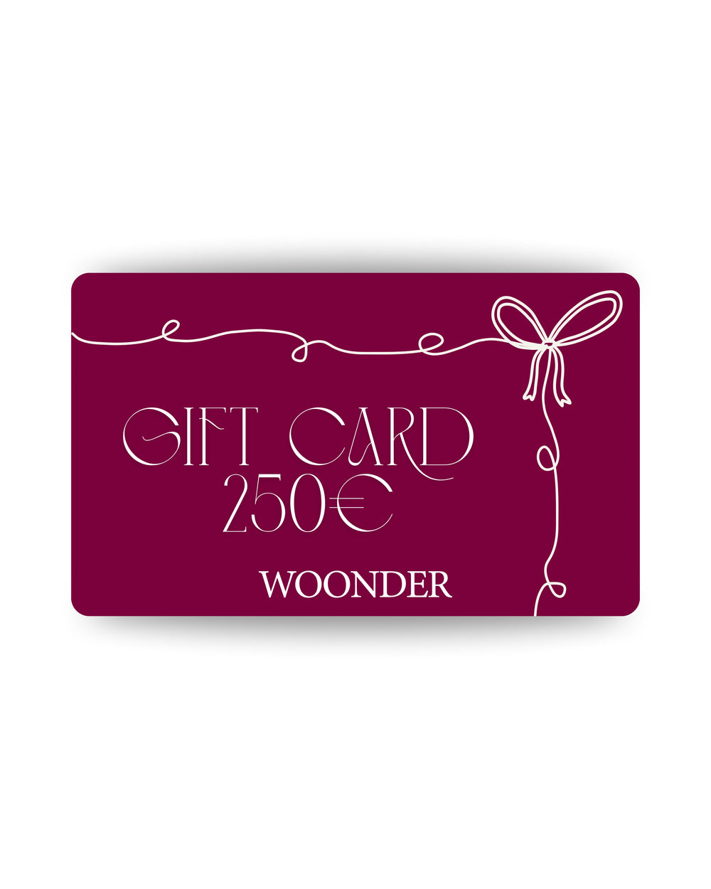 GIFT CARD 250€