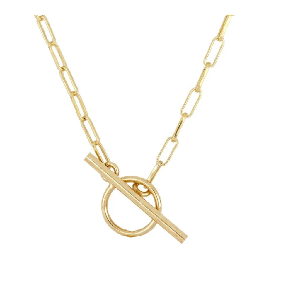 Cadena broche  oro