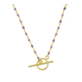 Cadena Amatista broche